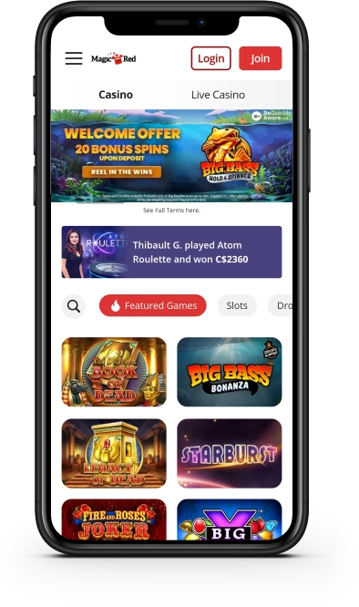 Magic Red Casino Mobile